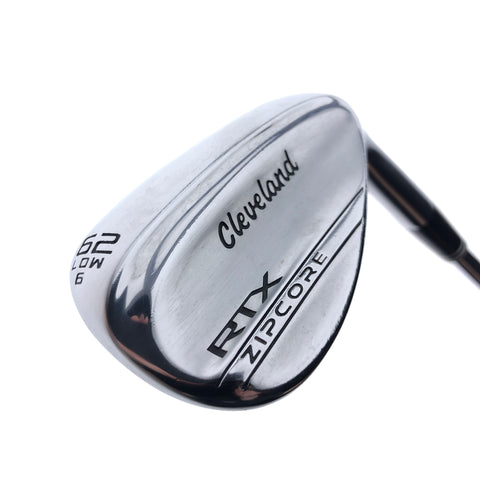 Used Cleveland RTX ZipCore Tour Satin Lob Wedge / 62.0 Degrees / Wedge Flex