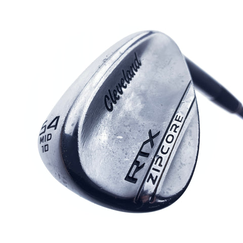 Used Cleveland RTX ZipCore Tour Satin Sand Wedge/54.0 Degrees/Stiff Flex