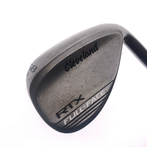 Used Cleveland RTX Zipcore Full Face Lob Wedge / 58.0 Degrees / Wedge Flex