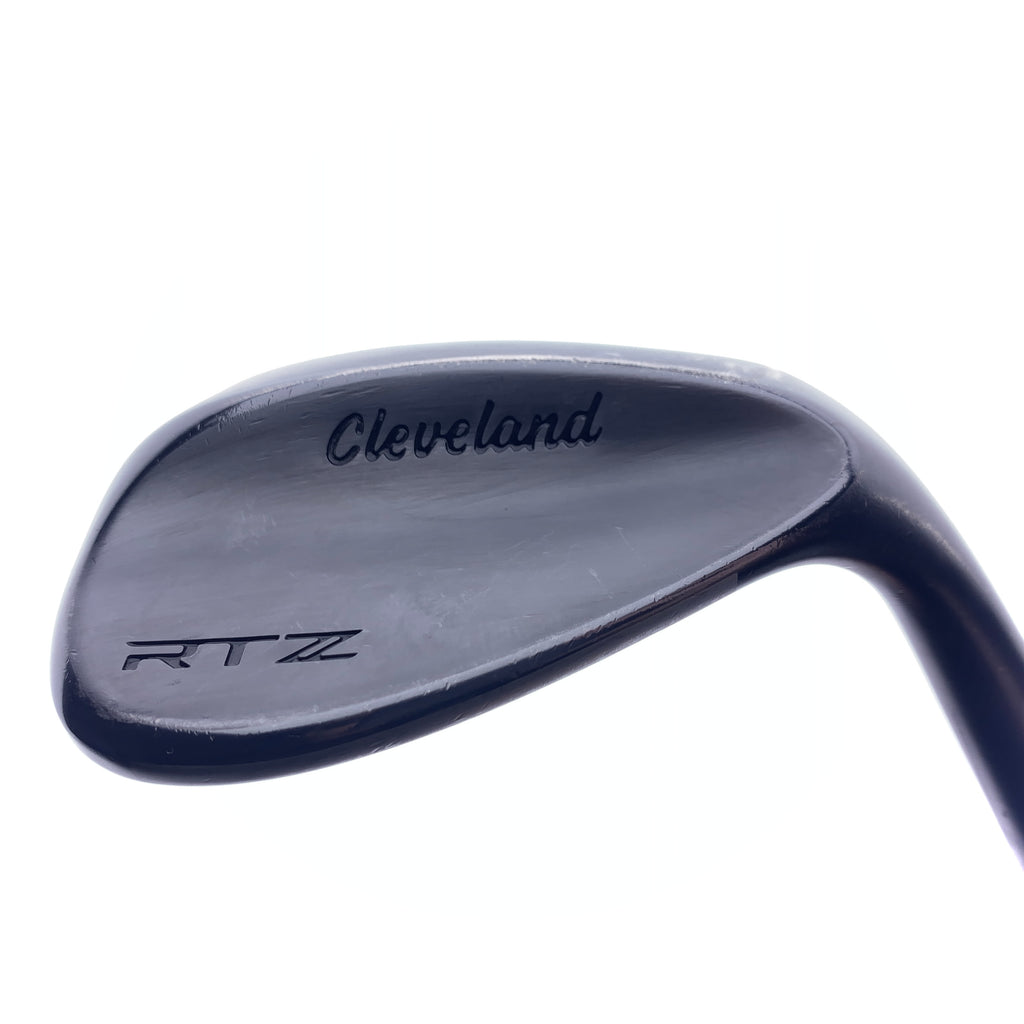 Used Cleveland RTZ Black Satin Lob Wedge / 58.0 Degrees / Wedge Flex