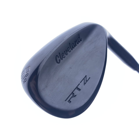 Used Cleveland RTZ Black Satin Lob Wedge / 60.0 Degrees / Wedge Flex