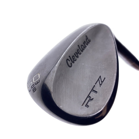 Used Cleveland RTZ Black Satin Lob Wedge / 60.0 Degrees / Wedge Flex