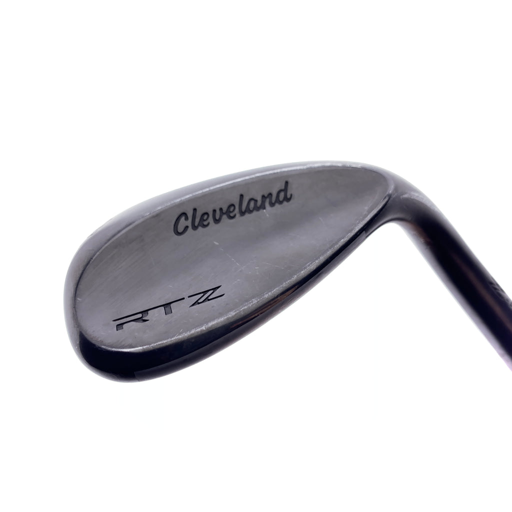 Used Cleveland RTZ Black Satin Lob Wedge / 60.0 Degrees / Wedge Flex