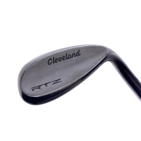 Used Cleveland RTZ Black Satin Lob Wedge / 60.0 Degrees / Wedge Flex