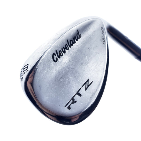 Used Cleveland RTZ Full Face Tour Satin Lob Wedge / 58.0 Degrees / Regular Flex