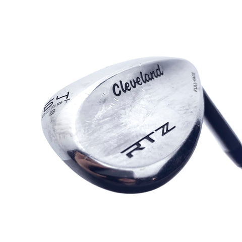 Used Cleveland RTZ Full Face Tour Satin Lob Wedge / 64.0 Degrees / Wedge Flex