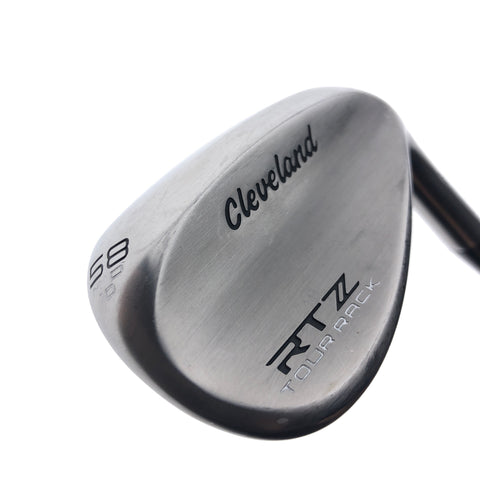 Used Cleveland RTZ Tour Rack Lob Wedge / 58.0 Degrees / Stiff Flex