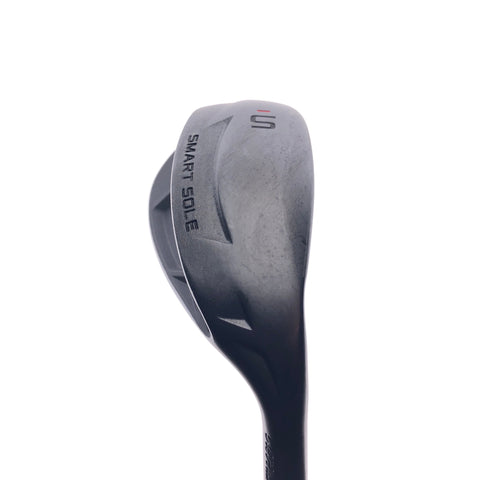 Used Cleveland Smart Sole 4 Black Satin Sand Wedge / 58 Degrees / Ladies Flex