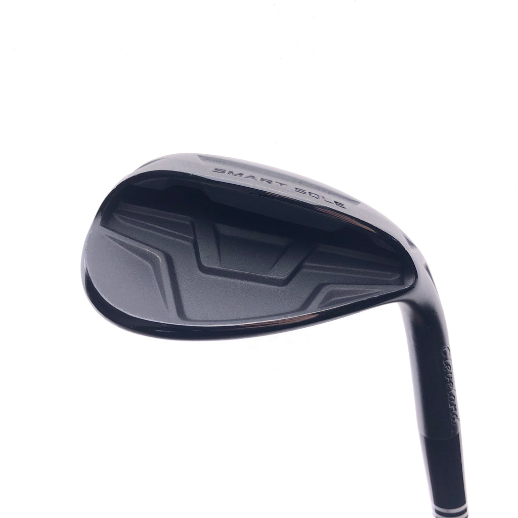 Used Cleveland Smart Sole 4 Black Satin Sand Wedge / 58 Degrees / Ladies Flex