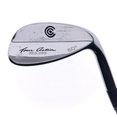 Used Cleveland Tour Action Reg. 588W Lob Wedge / 60.0 Degrees / Wedge Flex