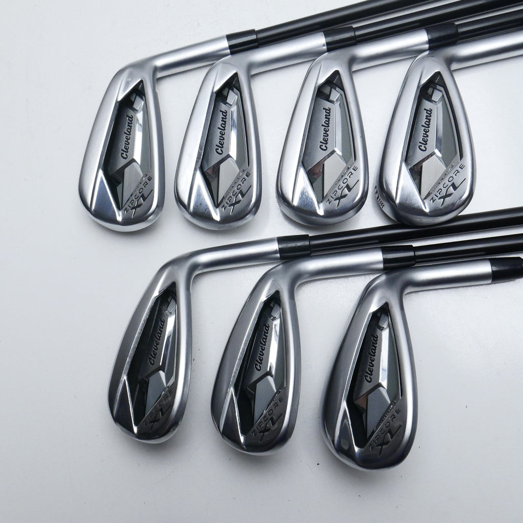 Used Cleveland Zipcore XL Iron Set / 6 - SW + GW / Regular Flex