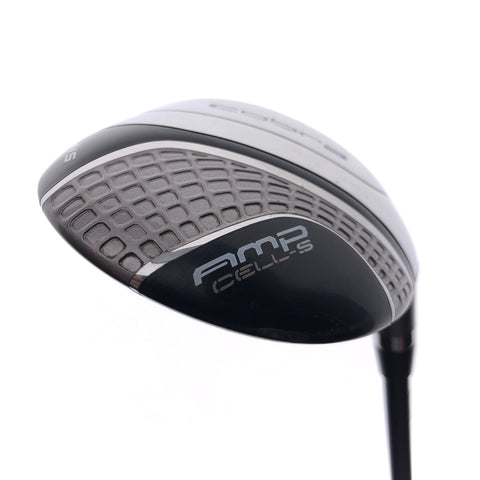 Used Cobra AMP Cell-S Black 5 Fairway Wood / 18 Degrees / Regular Flex