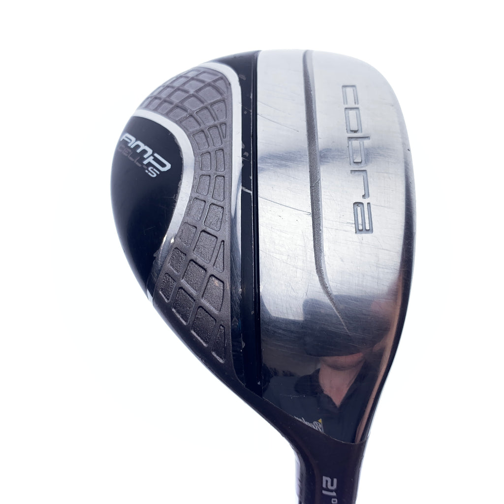 Used Cobra AMP Cell Silver 4 Hybrid / 21.0 Degrees / Lite Flex