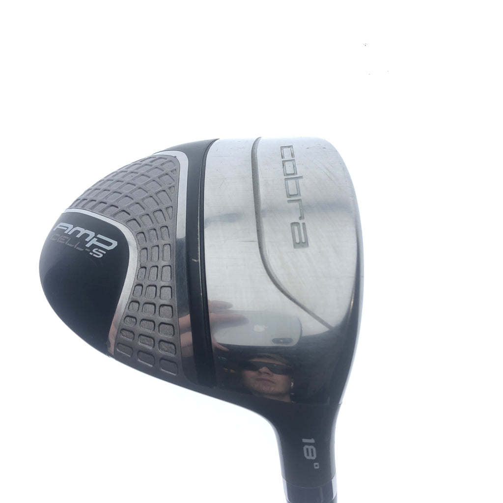 Used Cobra AMP Cell Silver 5 Fairway Wood / 18.0 Degrees / Regular Flex