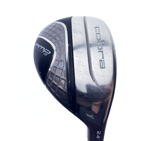 Used Cobra AMP Cell Silver 5 Hybrid / 24.0 Degrees / Lite Flex
