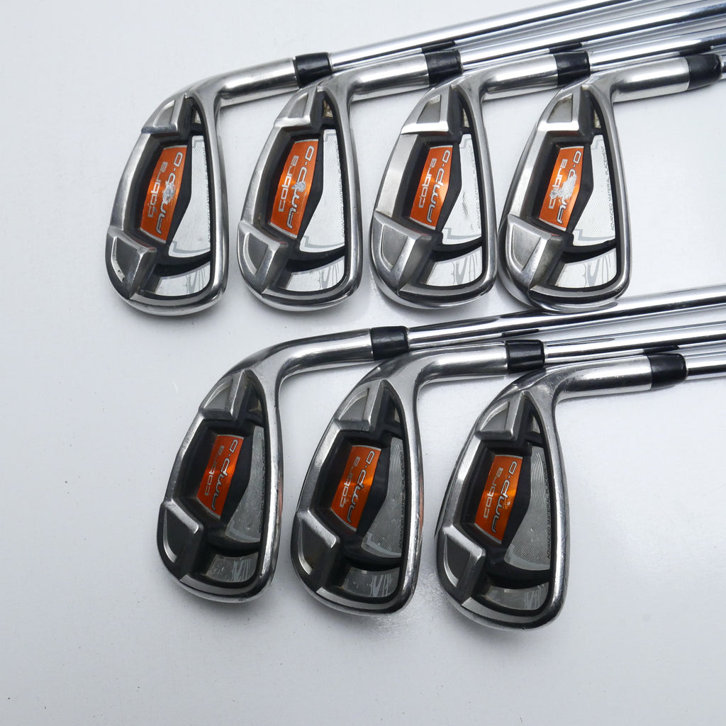 Used Cobra AMP-D Iron Set / 4 - PW / Regular Flex