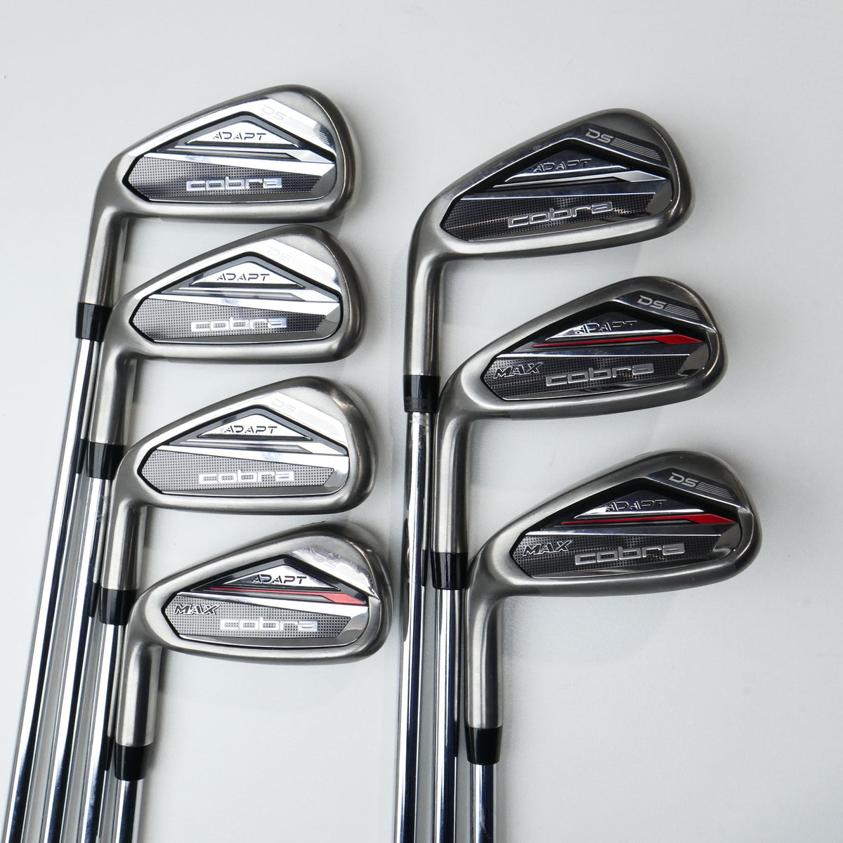 Used Cobra Adapt DS Adapt Max Iron Set / 5 - PW + GW / Regular / Left-Handed