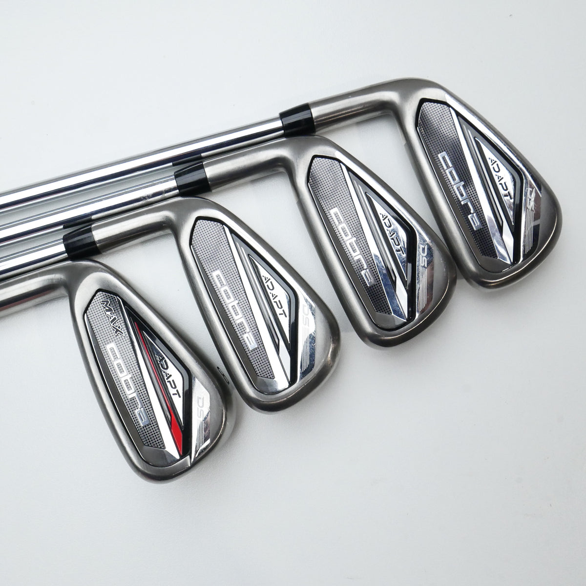Used Cobra Adapt DS Adapt Max Iron Set / 5 - PW + GW / Regular / Left-Handed