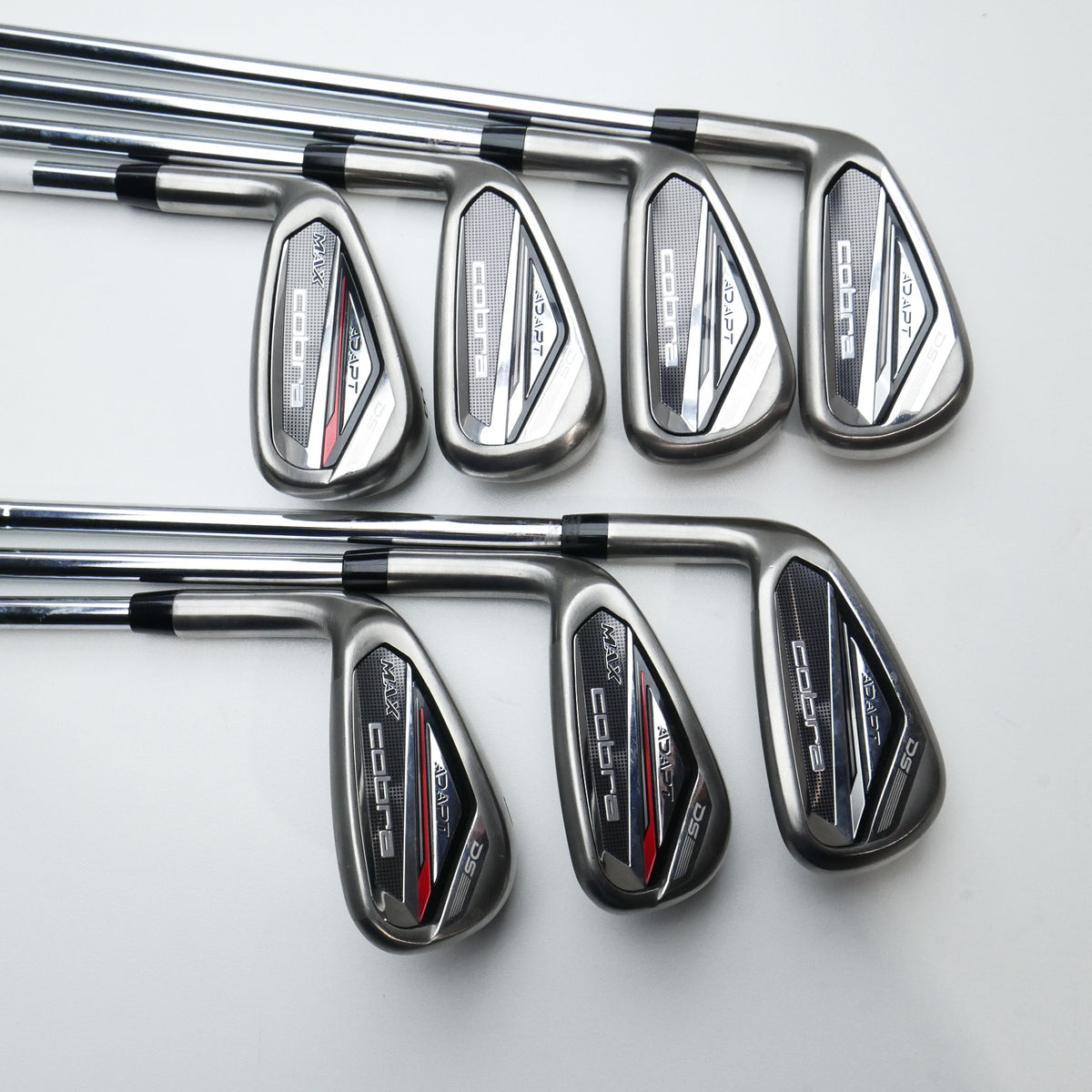 Used Cobra Adapt DS Adapt Max Iron Set / 5 - PW + GW / Regular / Left-Handed