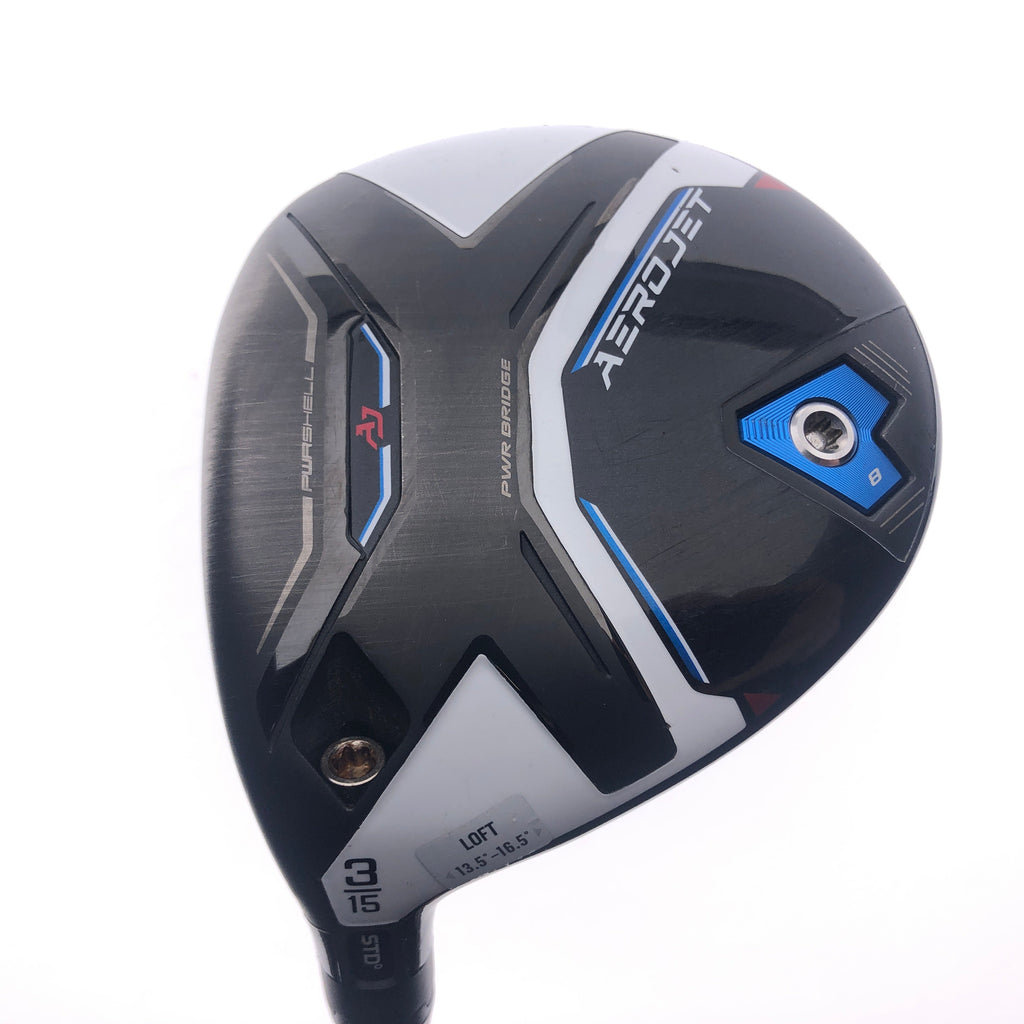 Used Cobra AeroJet 3 Fairway Wood / 15 Degrees / Regular Flex / Left-Handed