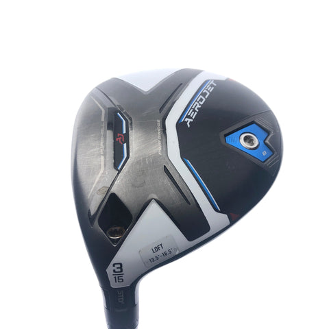 Used Cobra AeroJet 3 Fairway Wood / 15 Degrees / Stiff Flex / Left-Handed