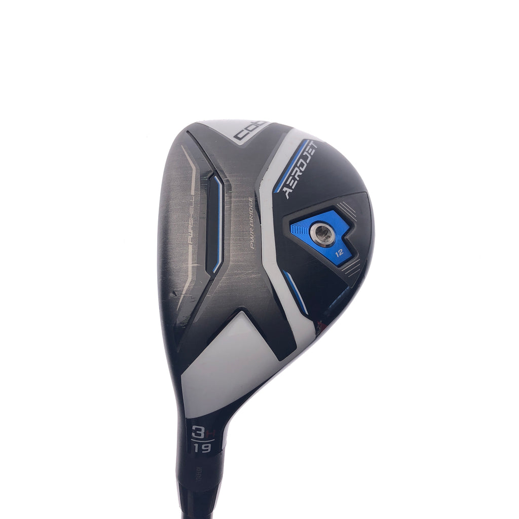 Used Cobra AeroJet 3 Hybrid / 19 Degrees / Stiff Flex / Left-Handed