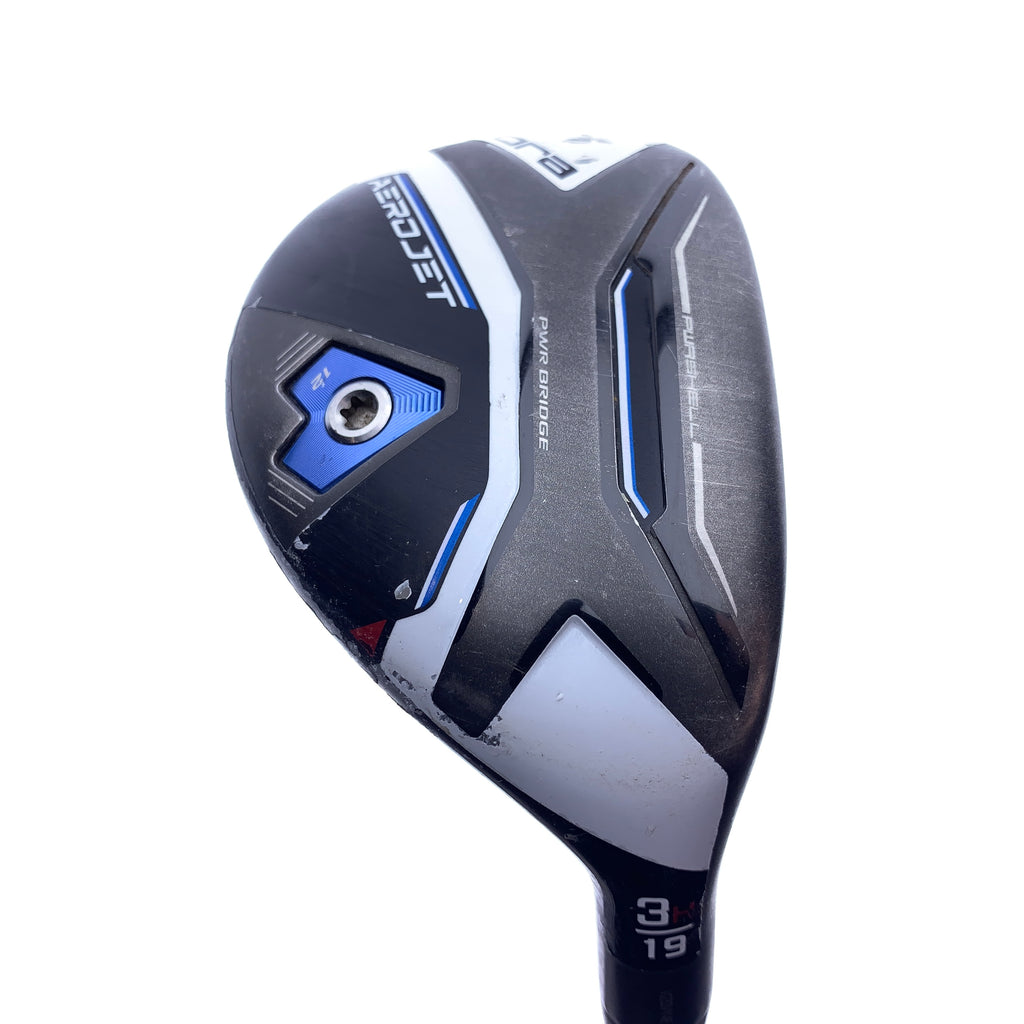 Used Cobra AeroJet 3 Hybrid / 19.0 Degrees / Stiff Flex