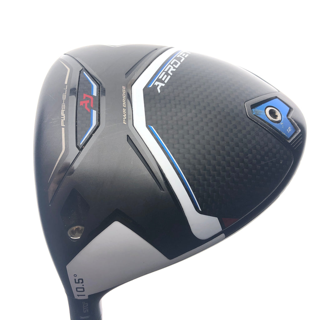 Used Cobra AeroJet Driver / 10.5 Degrees / Stiff Flex / Left-Handed