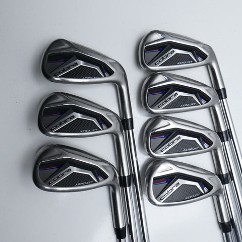 Used Cobra AeroJet Iron Set / 5 - PW + GW / Regular Flex