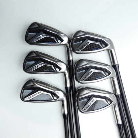 Used Cobra AeroJet Iron Set / 5 - PW / Ladies Flex