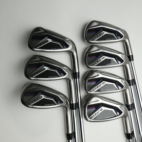 Used Cobra AeroJet Iron Set / 5 - SW / Regular Flex