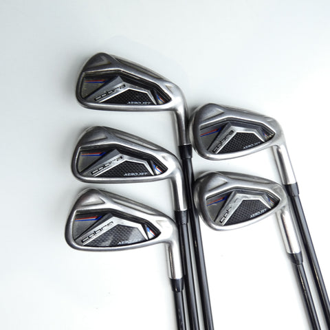 Used Cobra AeroJet Iron Set / 6 - PW / A Flex