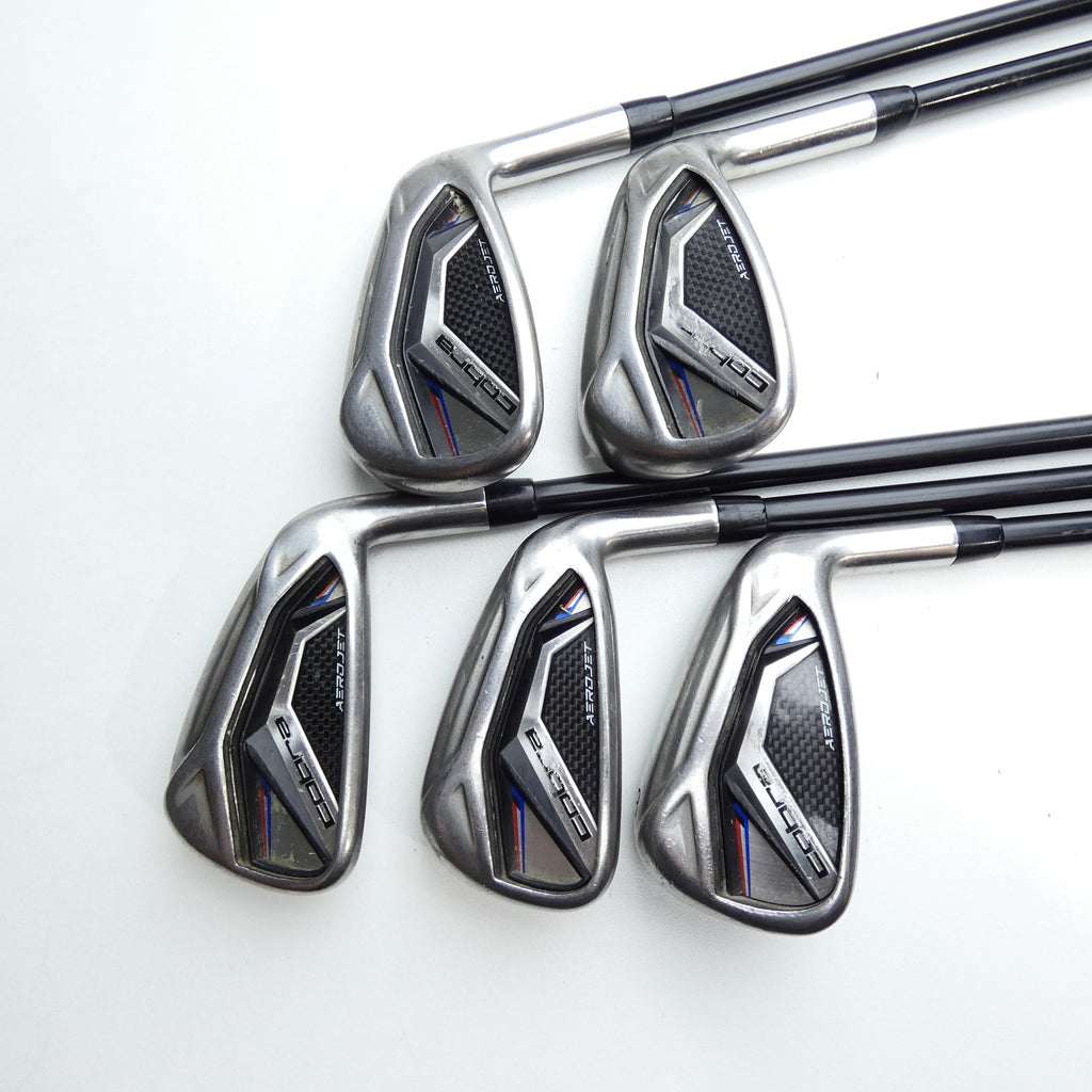 Used Cobra AeroJet Iron Set / 6 - PW / A Flex