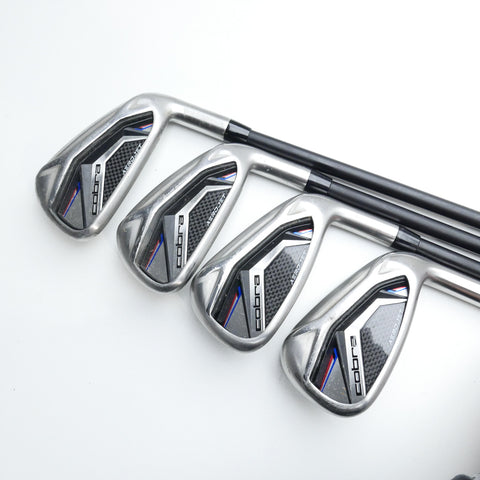 Used Cobra AeroJet Iron Set / 6 - SW + GW / Regular Flex
