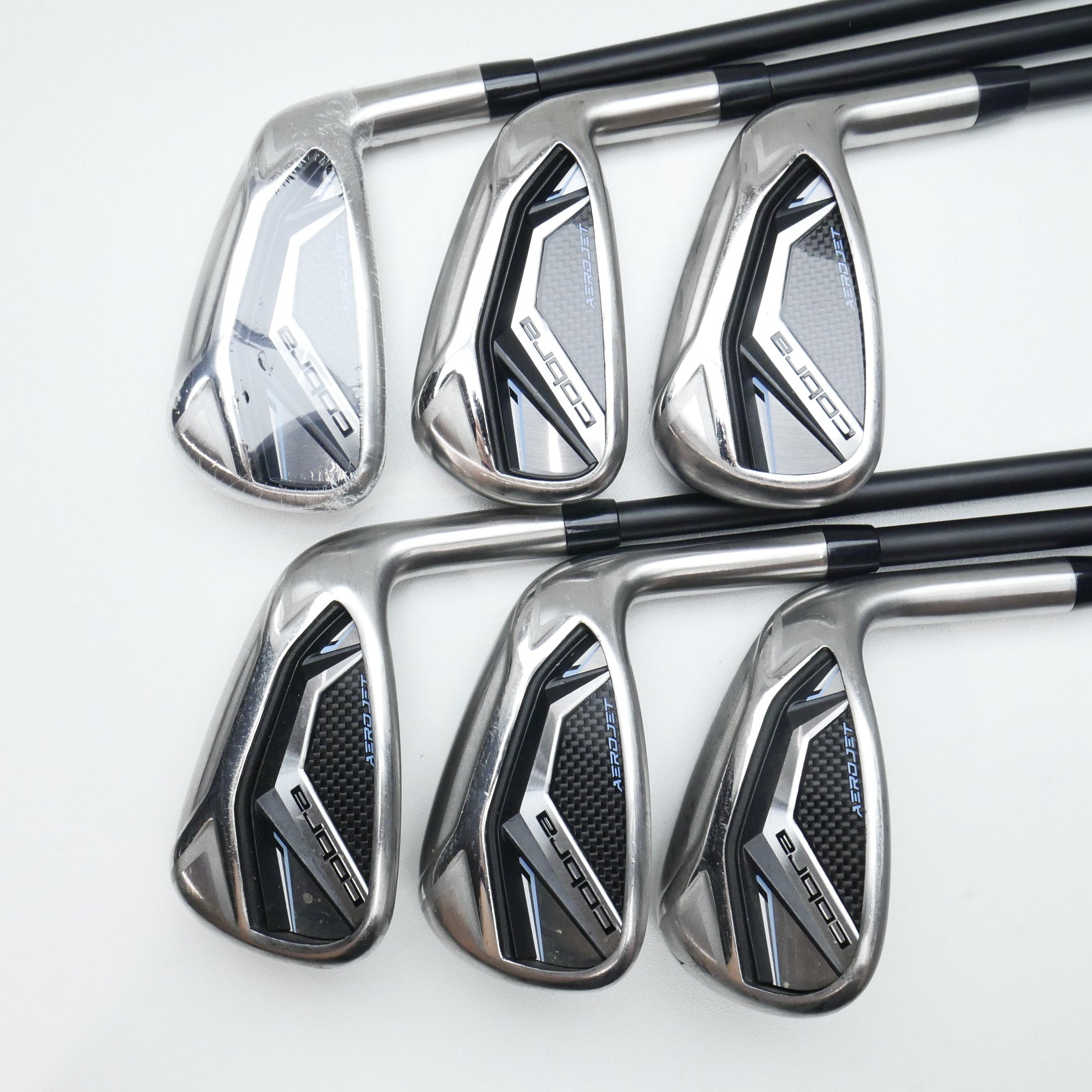 Used Cobra AeroJet Iron Set / 6 - SW / Ladies Flex