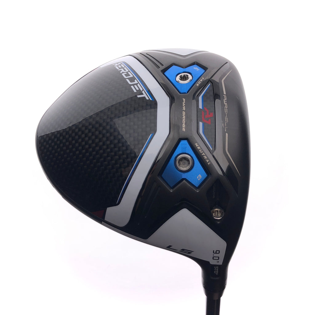 Used Cobra AeroJet LS Driver / 9.0 Degrees / Stiff Flex