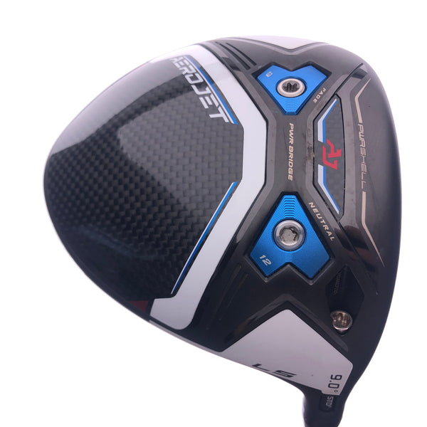 Used Cobra AeroJet LS Driver / 9.0 Degrees / X-Stiff Flex