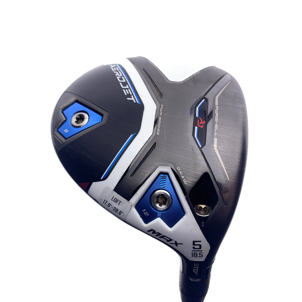 Used Cobra AeroJet Max 5 Fairway Wood / 18.5 Degrees / Regular Flex