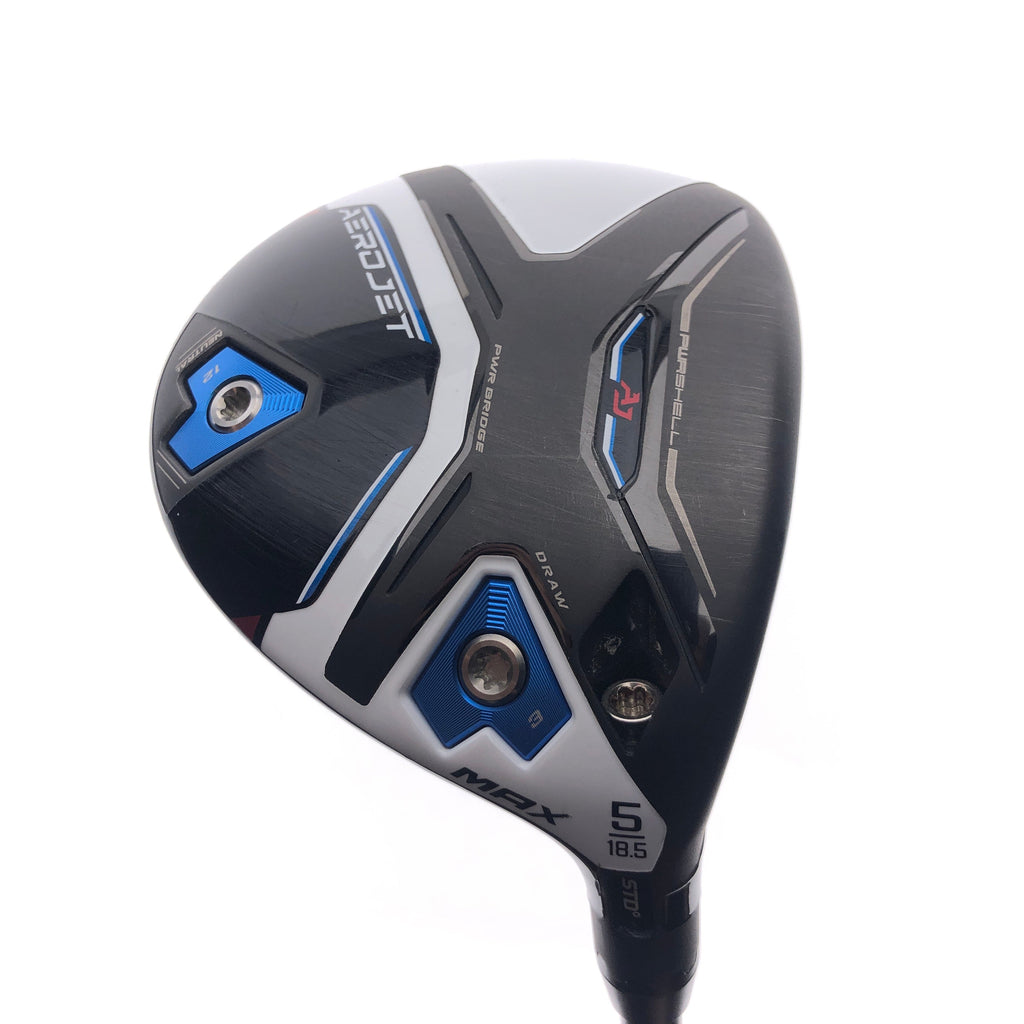 Used Cobra AeroJet Max 5 Fairway Wood / 18.5 Degrees / Senior Flex