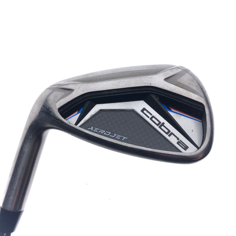 Used Cobra AeroJet Pitching Wedge Iron / 41.5 Deg / Regular Flex / Left-Handed