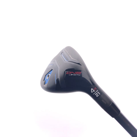 Used Cobra Aerojet One Length 4 Hybrid / 21 Degrees / Regular Flex