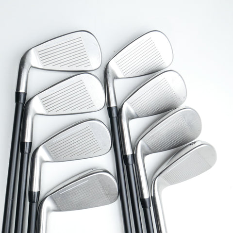 Used Cobra Aerojet One Length Iron Set / 4 - PW + GW / Stiff Flex