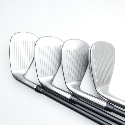 Used Cobra Aerojet One Length Iron Set / 4 - PW + GW / Stiff Flex