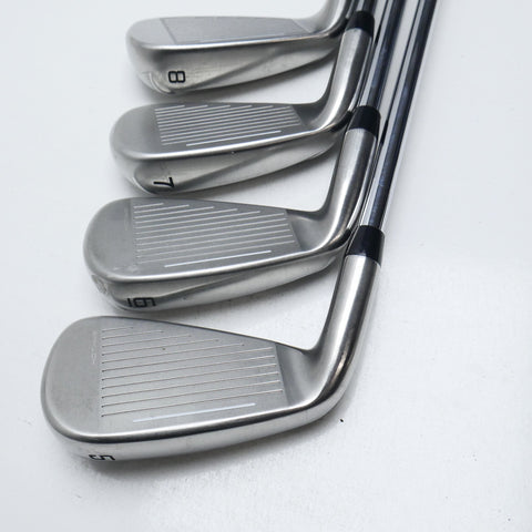 Used Cobra Aerojet One Length Iron Set / 5 - PW + GW / Regular Flex