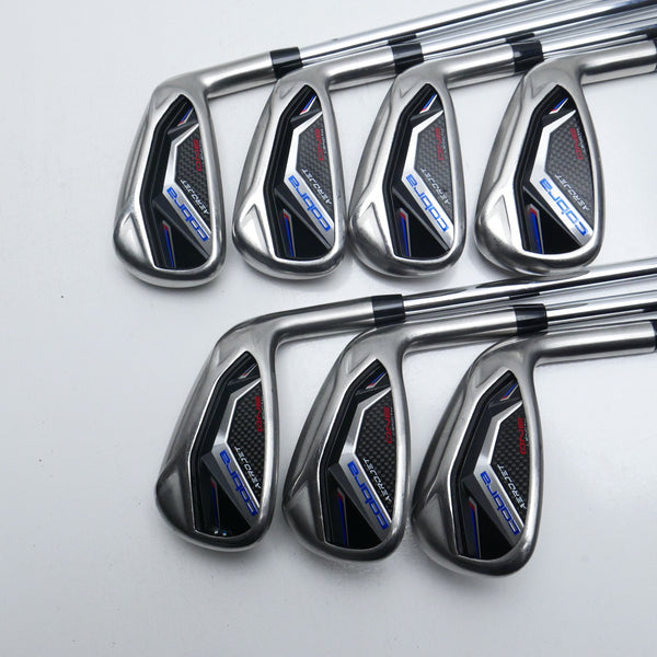 Used Cobra Aerojet One Length Iron Set / 5 - PW + GW / Regular Flex