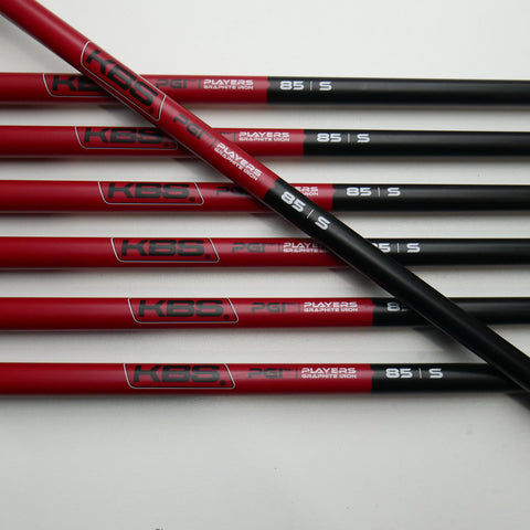 Used Cobra Aerojet One Length Iron Set / 5 - PW + GW / Stiff Flex