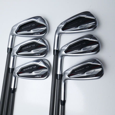 Used Cobra Air X Iron Set / 5 - PW / Regular Flex / Left-Handed