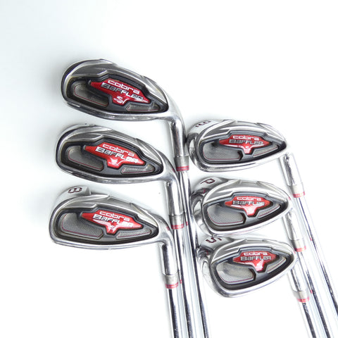 Used Cobra Baffler 2012 Iron Set / 6 - SW / Regular Flex