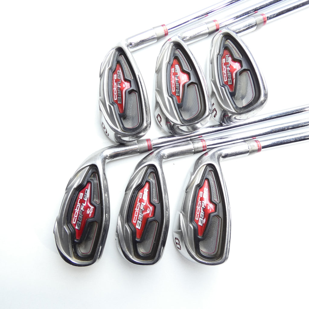 Used Cobra Baffler 2012 Iron Set / 6 - SW / Regular Flex