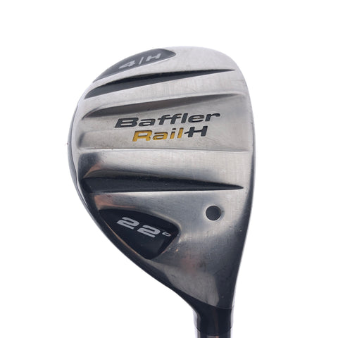 Used Cobra Baffler Rail H 4 Hybrid / 22.0 Degrees / Stiff Flex